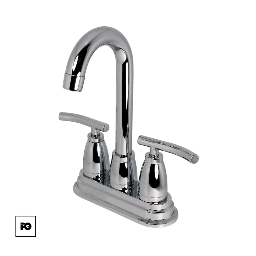 Mezcladora para lavabo con manerales tubulares, modelo 24-BT. - Imagen 2