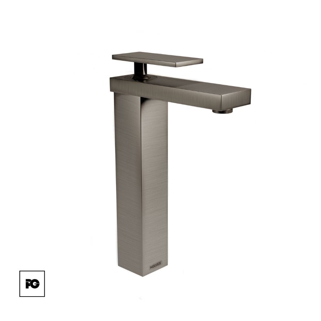 Monomando alto para lavabo Máxima Titanium.
