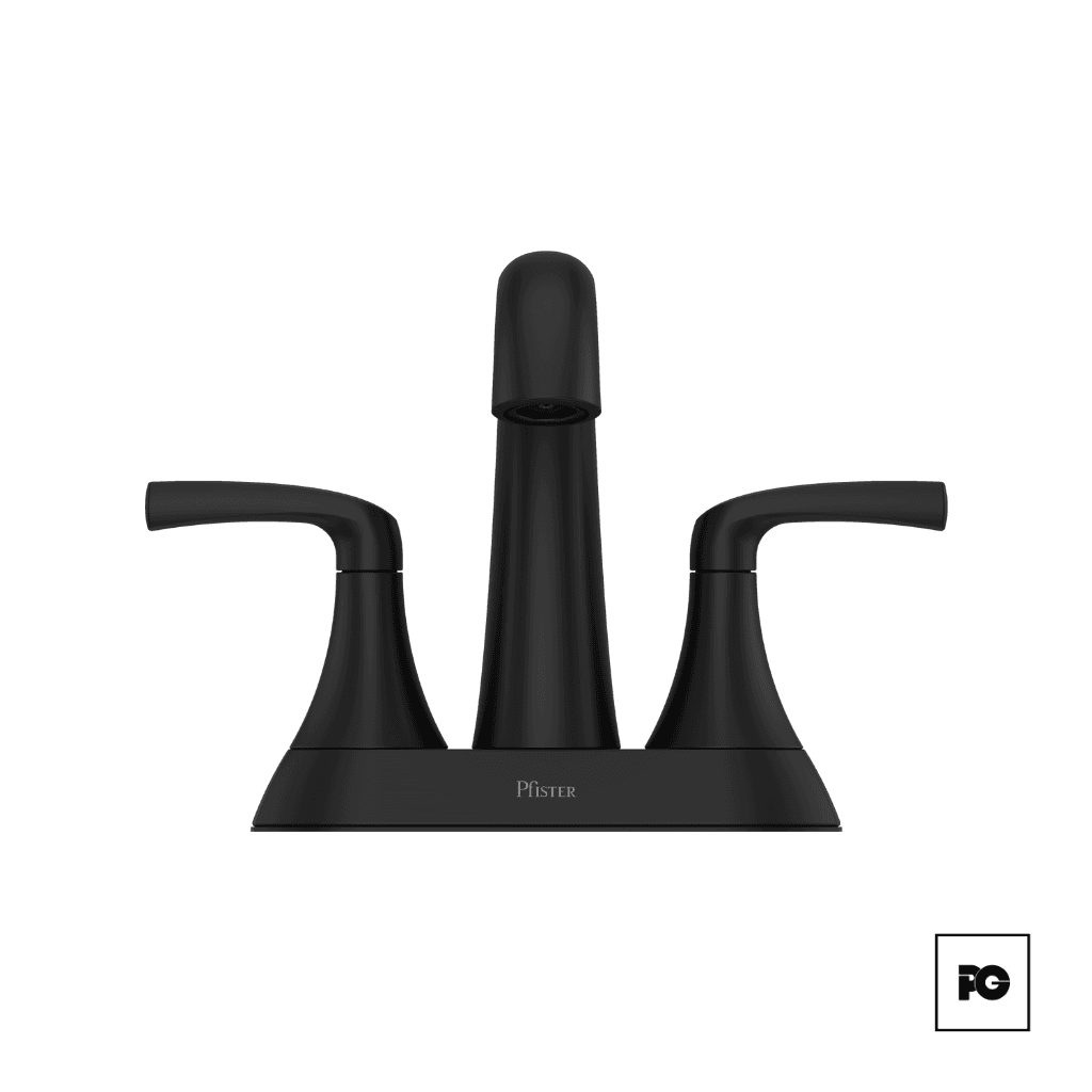 Mezcladora para lavabo, modelo Rancho negra - Imagen 3
