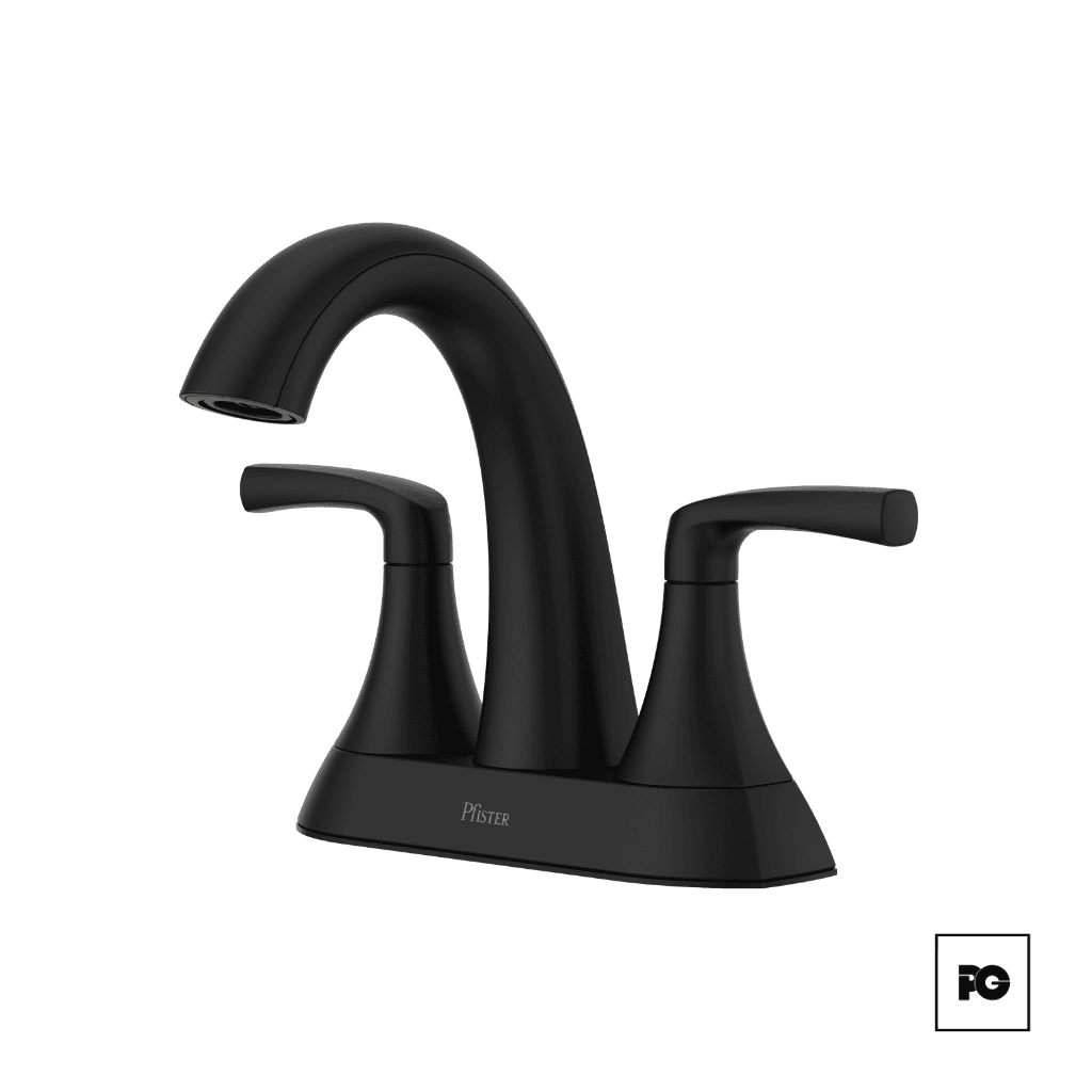 Mezcladora para lavabo, modelo Rancho negra