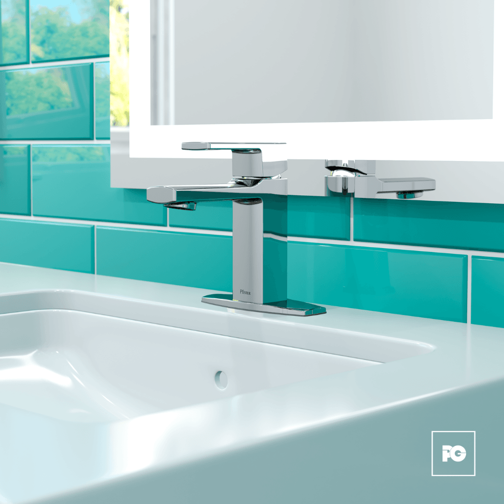 Monomando para Lavabo Deckard Color Cromo. - Imagen 2