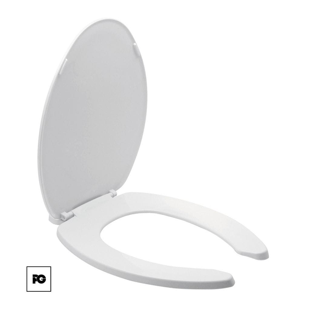 Asiento AT-2 blanco para sanitario.