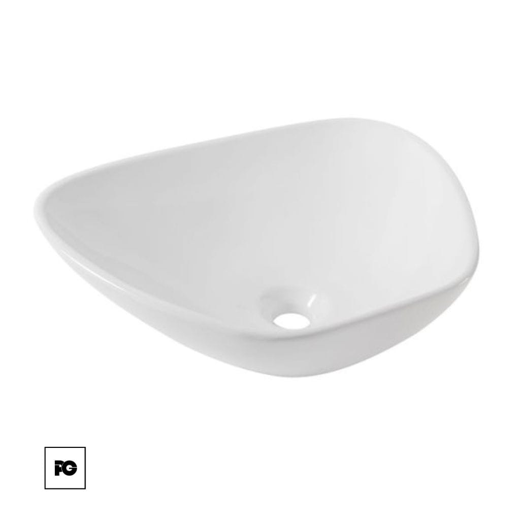 Lavabo de sobreponer blanco Clap.