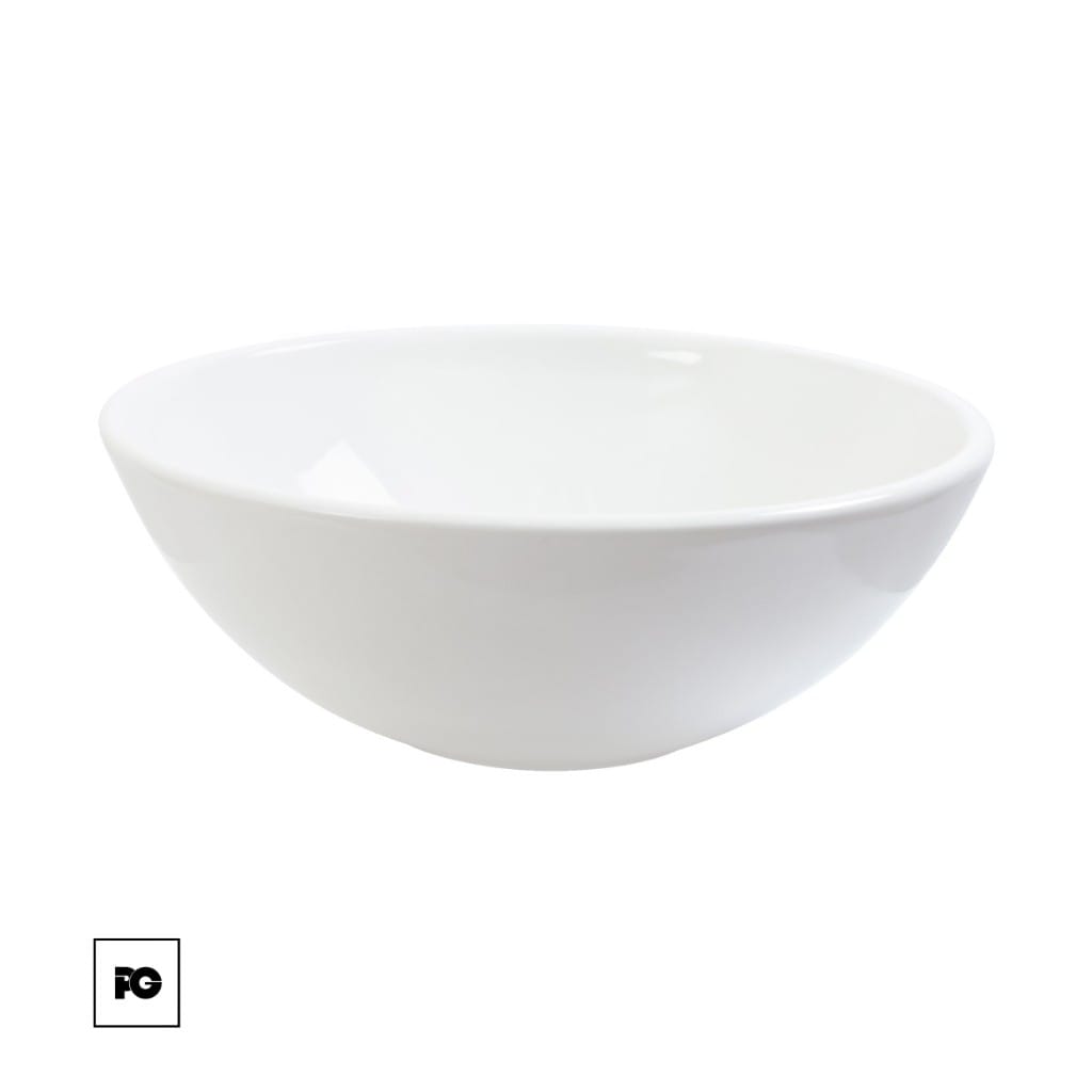 Lavamanos tipo bowl blanco modelo Spazio. - Imagen 3