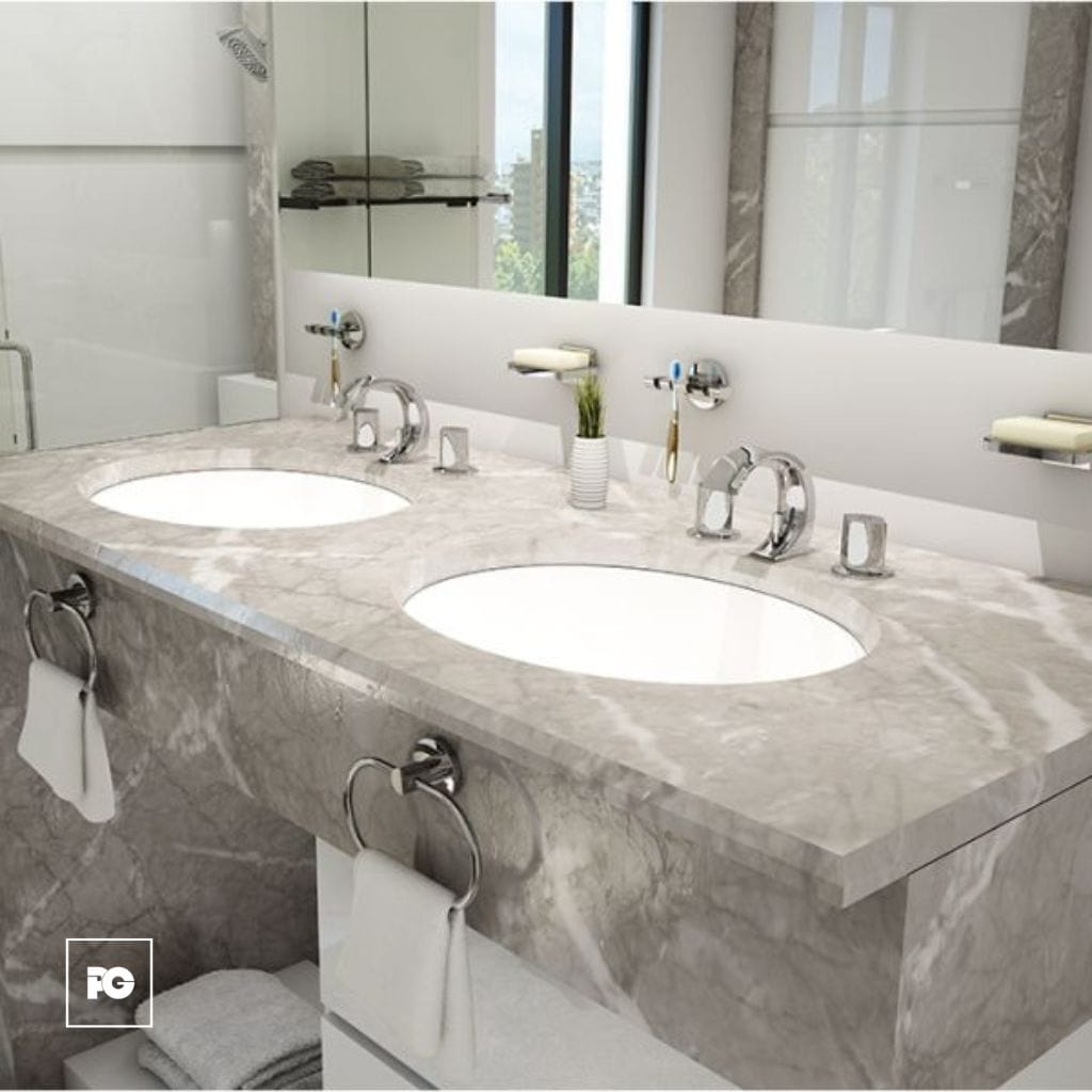 Mezcladora para lavabo con desagüe push. - Imagen 2