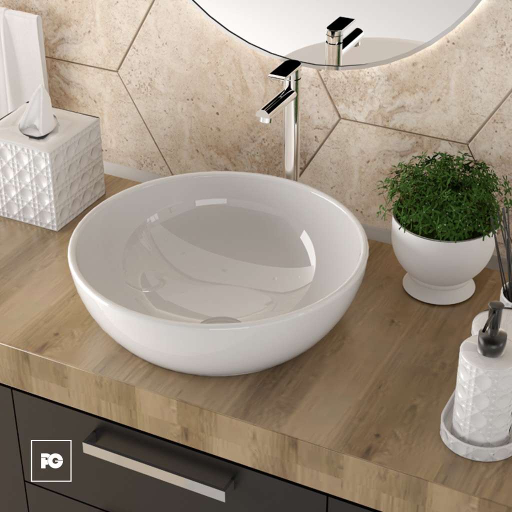 Monomando Alto para Lavabo Cromado Maia. - Imagen 2